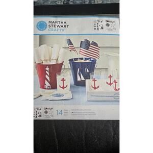 Martha Stewart Crafts Nautical Study 14 Stencils Complete